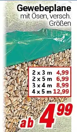 CENTERSHOP Gewebeplane Angebot