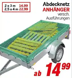 CENTERSHOP Abdecknetz ANHÄNGER Angebot