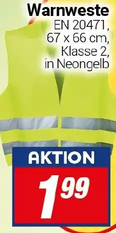 CENTERSHOP Warnweste Angebot