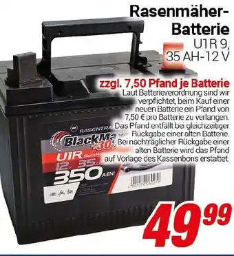 CENTERSHOP Rasenmäher- Batterie BlackMax Angebot