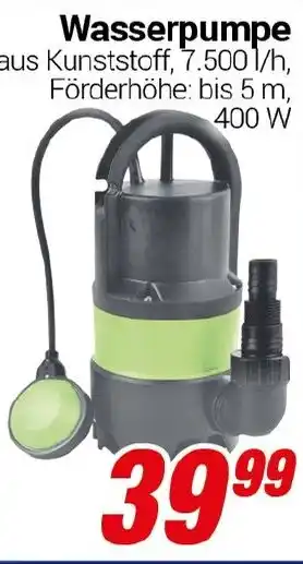 CENTERSHOP Wasserpumpe Angebot