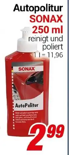 CENTERSHOP Autopolitur SONAX Angebot