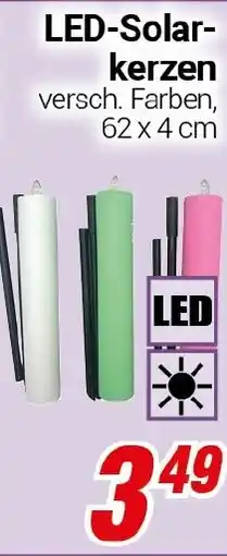 CENTERSHOP LED-Solar- kerzen Angebot