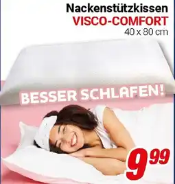 CENTERSHOP Nackenstützkissen VISCO-COMFORT 40 x 80 cm Angebot