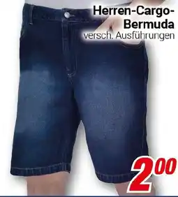 CENTERSHOP Herren-Cargo- Bermuda Angebot