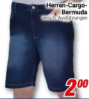 CENTERSHOP Herren-Cargo- Bermuda Angebot