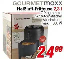 CENTERSHOP GOURMETmaxx Heißluft-Fritteuse Angebot