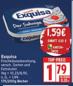 Elli Markt Exquisa Frischkäsezubereitung Angebot