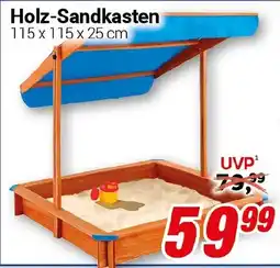 CENTERSHOP Holz-Sandkasten Angebot