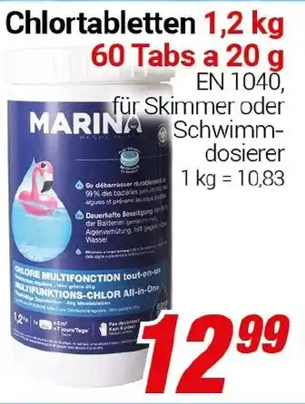 CENTERSHOP Chlortabletten Angebot