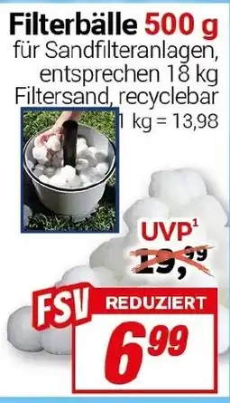 CENTERSHOP Filterbälle Angebot