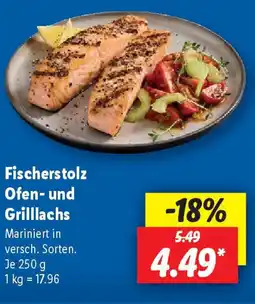 Lidl Fischerstolz Ofen- und Grilllachs Angebot
