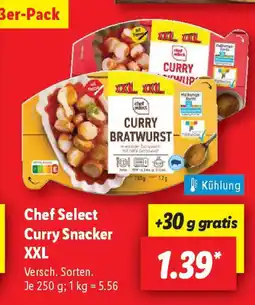 Lidl Chef Select Curry Snacker XXL Angebot