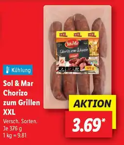 Lidl Sol & Mar Chorizo zum Grillen XXL Angebot