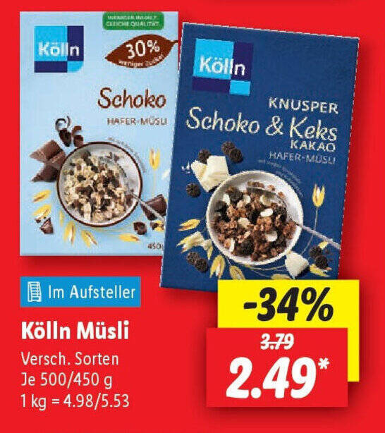 Kolln Musli Angebot