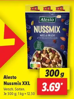 Lidl Alesto Nussmix XXL Angebot