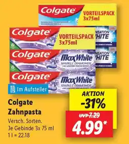 Lidl Colgate Zahnpasta Angebot