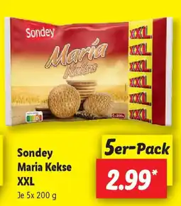 Lidl Sondey Maria Kekse XXL Angebot