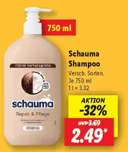 Lidl Schauma Shampoo Angebot