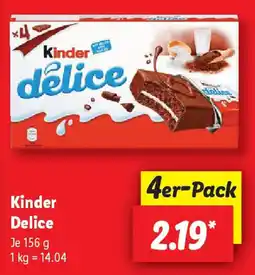 Lidl Kinder Delice Angebot