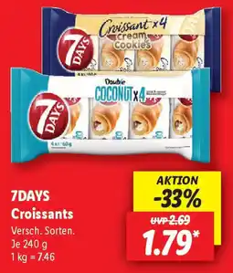 Lidl 7DAYS Croissants Angebot