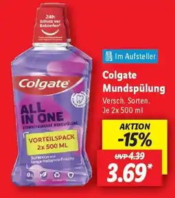 Lidl Colgate Mundspülung Angebot