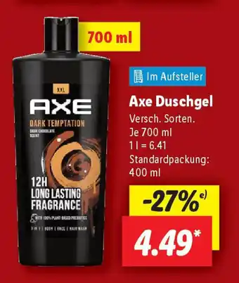 Lidl Axe Duschgel Angebot