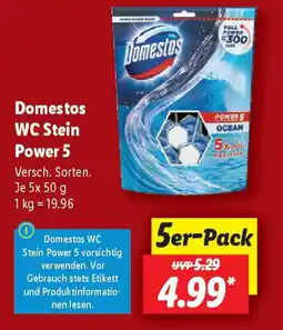 Lidl Domestos WC Stein Power 5 Angebot
