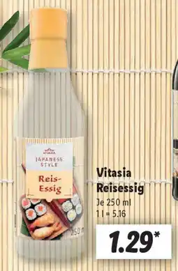 Lidl Vitasia Reisessig Angebot