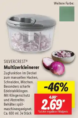 Lidl SILVERCREST Multizerkleinerer Angebot