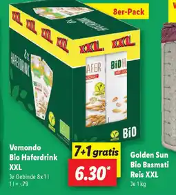 Lidl Vemondo Bio Haferdrink XXL Angebot
