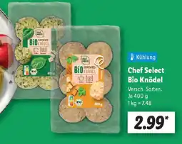 Lidl Chef Select Bio Knödel Angebot