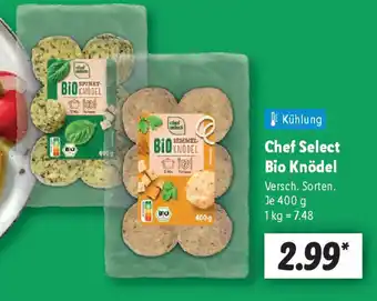 Lidl Chef Select Bio Knödel Angebot