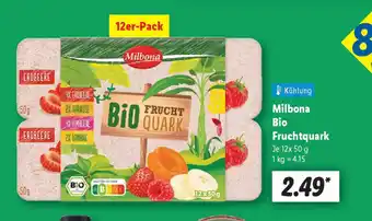 Lidl Milbona Bio Fruchtquark Angebot