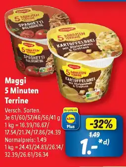 Lidl Maggi 5 Minuten Terrine Angebot