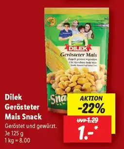 Lidl DILEK Gerösteter Mais Snack Angebot