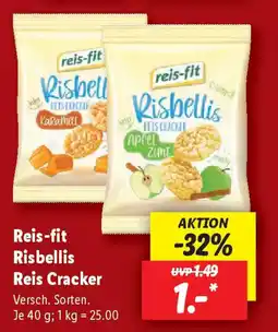 Lidl Reis-fit Risbellis Reis Cracker Angebot