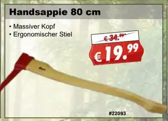 Stabilo Fachmarkt Handsappie 80 cm Angebot