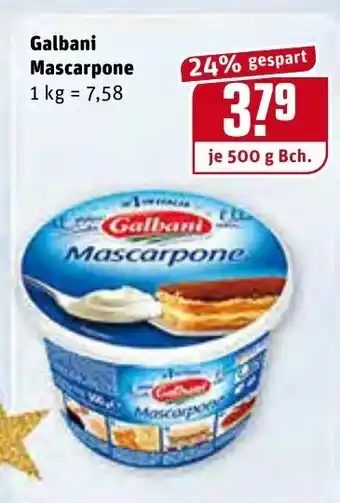 REWE Center Galbani Mascarpone 500g Angebot