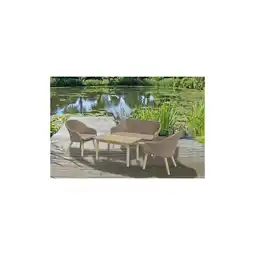 Netto Marken-Discount Garten Tisch 100x60cm Akazie Holz Esstisch Gartentisch Terrasse Möbel Angebot