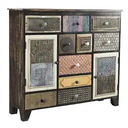 Netto Marken-Discount INTERIA Home & Living Sideboard KALAY Kommode Schrank Anrichte Holz Buffet Angebot