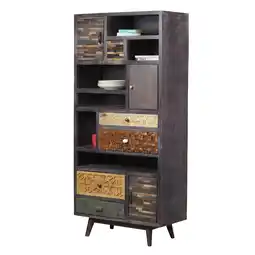 Netto Marken-Discount INTERIA Home & Living Regal TOBOL Wandregal Holz Bücherregal Aufbewahrung Mango Angebot