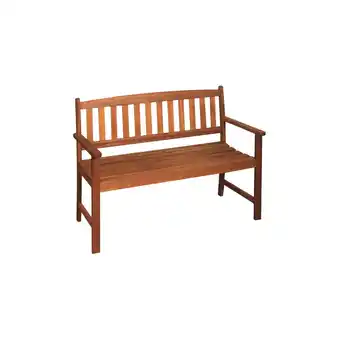 Netto Marken-Discount Garden Pleasure Bank 2 Sitzer Eukalyptus Holz Garten Parkbank Sitzbank braun Angebot