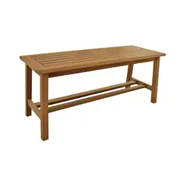 Netto Marken-Discount Bank SANTA CLARA Akazie Gartenbank Garten Terrasse Sitzbank Parkbank Holz massiv Angebot