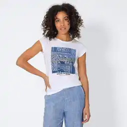 NKD Damen-T-Shirt mit Frontaufdruck Angebot