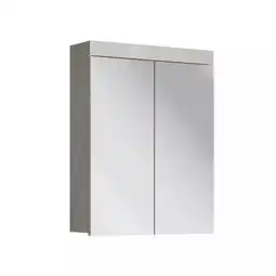 toom Baumarkt Trendteam Spiegelschrank 'Amanda' weiß glänzend 60 x 77 x 17 cm Angebot