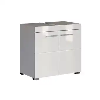 toom Baumarkt Trendteam Waschbeckenunterschrank 'Amanda' weiß glänzend 60 x 56 x 34 cm Angebot