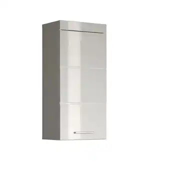 toom Baumarkt Trendteam Hängeschrank 'Amanda' weiß glänzend 37 x 77 x 23 cm Angebot