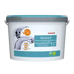 toom Baumarkt toom Badweiß seidenmatt 10 l Angebot
