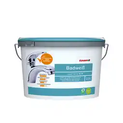 toom Baumarkt toom Badweiß seidenmatt 2,5 l Angebot